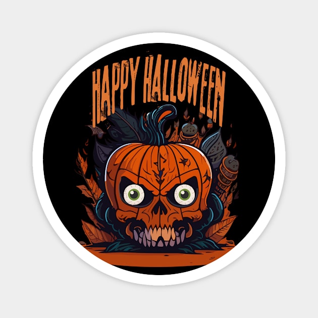 Halloween Magnet by MckinleyArt